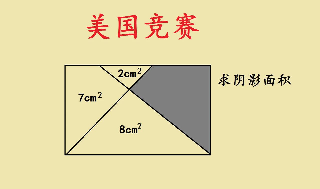 这是一道美国小学竞赛