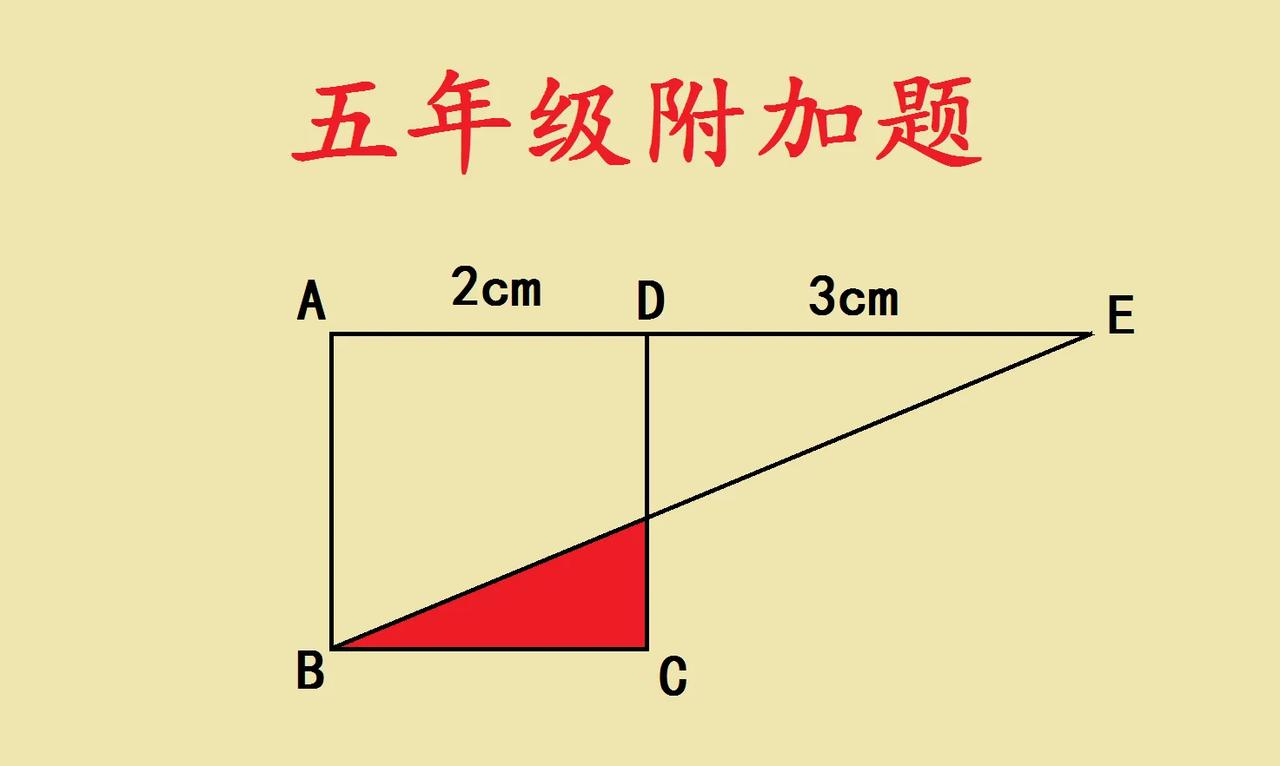 小学五年级附加题，经