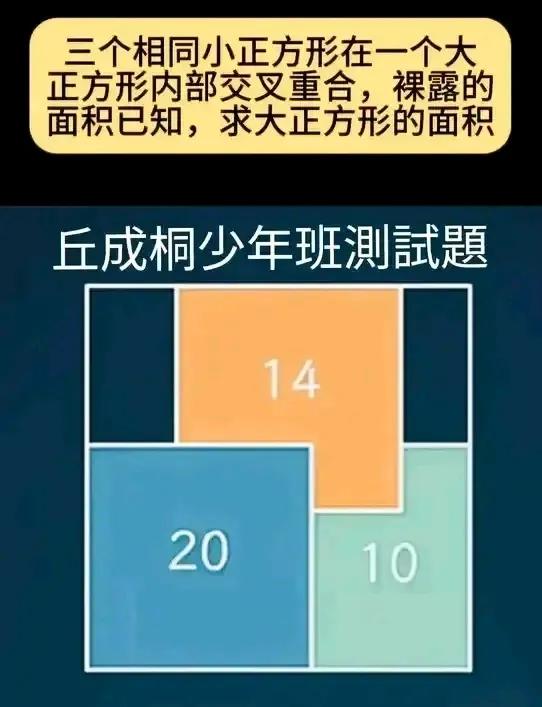 丘成桐杯少年班竞赛题